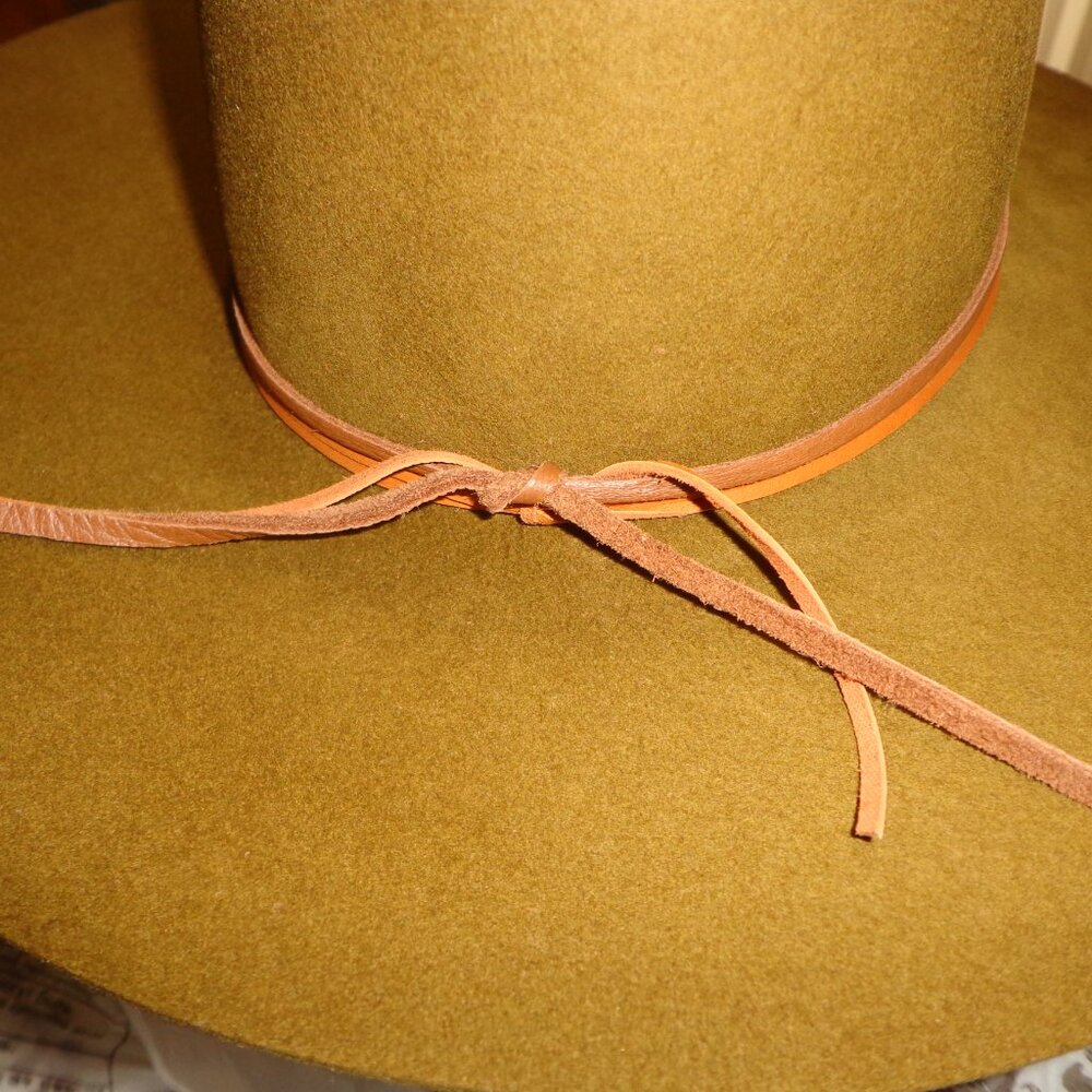 FIRM NEW Free People Lovely Bird Montana Turquoise Wrap Felt Hat S Rodeo - Picture 9 of 16